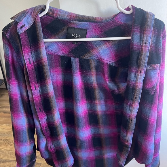 Rails button up flannel - Picture 1 of 1